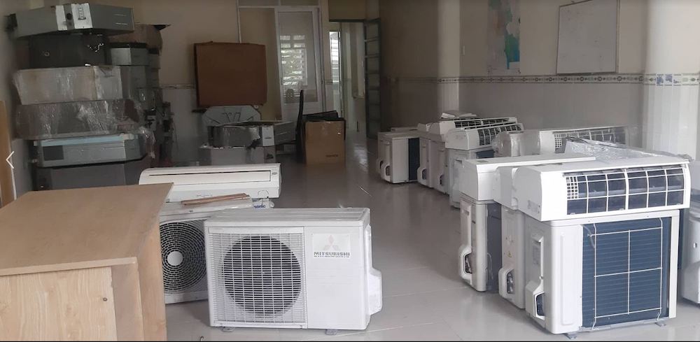 Quy trình thanh lý dọn dẹp hệ thống máy lạnh công nghiệp an toàn môi trường