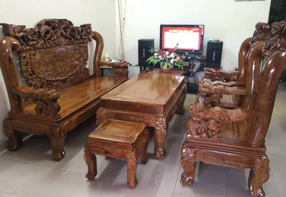 Khảo sát thẩm định giá trị nội thất gỗ cũ gia đình